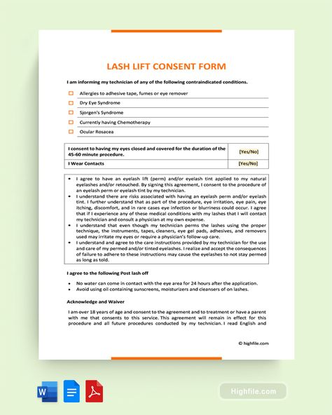 Lash Lift Consent Form Lash Lift Consent Form, Lash Lift Aftercare Instructions, Lash Consent Form, Esthetician Ideas, Businesses Ideas, Eyelash Lift And Tint, Salon Business Plan, Lash Quotes, Skin Facts