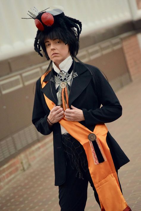 Beelzebub cosplay - Good Omens Beelzebub Cosplay Good Omens, Beelzebub Good Omens Season 2, Good Omens Outfit, Good Omens Beelzebub, Good Omens Cosplay, Beelzebub Good Omens, Fire God, Cosplay Inspo, Cosplay Inspiration