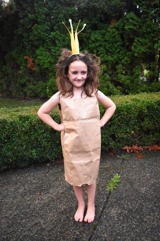 Paper Bag Princess Costume, The Paper Bag Princess, Easy Costumes To Make, Paper Bag Princess, Robert Munsch, Mighty Girl, World Book Day Costumes, Book Day Costumes, Princess Dance