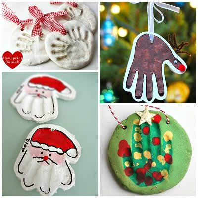 Homemade Salt Dough Handprint Ornaments Multicultural Christmas, Santa Handprint Ornament, Toddler Christmas Crafts, Dough Christmas Ornaments, Salt Dough Ornament, Salt Dough Christmas, Baby Christmas Crafts, Salt Dough Christmas Ornaments, Dough Crafts