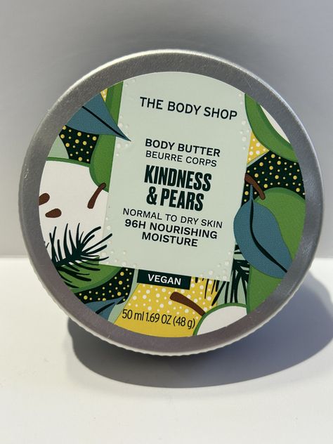 New! The Body Shop Kindness & Pears Body Butter 50ml Vegan Hydrating was just added to eBay. Check it out! #eBay #eBaySeller Pear Body, Body Butter, The Body Shop, Ebay Seller, Pear, The Body, Butter