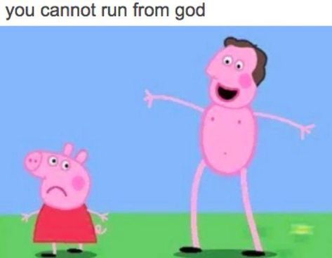 Ms Rabbit Peppa, Weird Peppa Pig Pictures, Peppa Pig Front View, Peppa Pig Eating Bacon, Cursed Peppa Pig Images, Funny Peppa Pig Pictures, Peppa Pig Fanart, Peppa Pig Tattoo, Peppa Pig Random