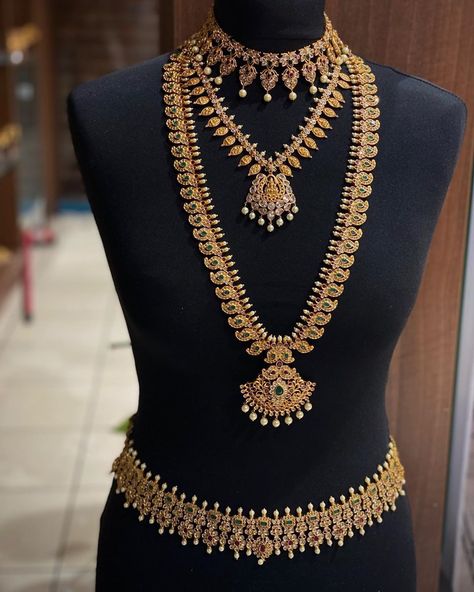 Jewellery Set Bridal South Indian, Bridal Jewelry Sets South Indian, Bridal Sets Indian Wedding Jewelry Gold, South Indian Bridal Jewelry Sets, South Indian Jewellery Necklace Set, Latest Indian Jewellery, South Indian Bridal Jewellery, Bridal Jewellery Set, Bridal Jewelry Sets Brides