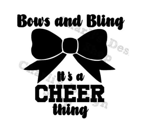 Cheer Vinyl Ideas, Cheer Binder Cover Ideas, Cricket Shirt Ideas, Cheer Bow Shirt, Cheer Coach Svg Free, Bow Box Cheer, Cheer Wallpapers, Free Cheerleading Svg Files For Cricut, Cheer Svg Cheerleading