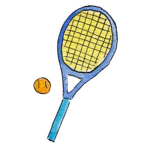 Rachel Rogers Design on Instagram: “#tennis anyone?” Tennis Racket Drawing, Rachel Rogers, Easy Watercolor, Stone Crafts, Tennis Racket, Clay Projects, Tennis, Art Inspiration, Instagram