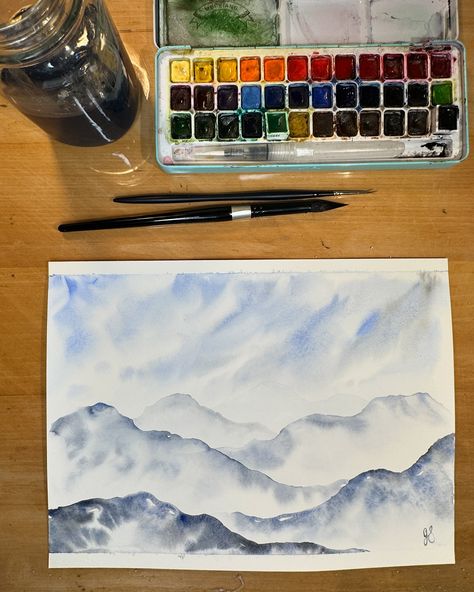 Just some mountains, mountains, and more mountains. That’s all. Happy Tuesday! #coloradoartist #coloradoartists #coloradoart #watercolorart #colorado #watercolorpainting #watercolor #watercoloring #watercolormountains #mountainscapes #coloradomountains #art #timelapseart Mountains Watercolor, Colorado Art, Colorado Artists, Watercolor Mountains, Colorado Mountains, Happy Tuesday, Watercolor Art, Watercolor Paintings, Colorado