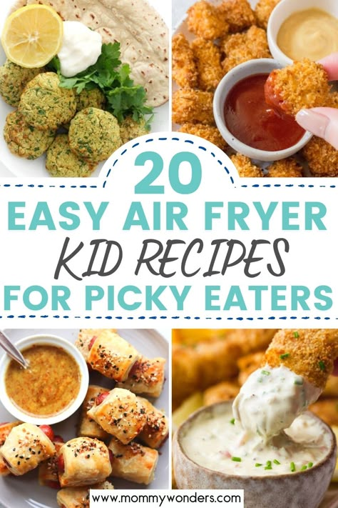 Easy Healthy Dinner Picky Eaters, Easy Dinner Recipes For Picky Kids, Healthy Dinner Recipes For Family Air Fryer, Healthy Dinner Recipes For Family Easy Air Fryer, Healthy Lunch Recipes For Picky Eaters, Picky Eater Air Fryer Recipes, Air Fryer Recipes For Picky Eaters, Family Friendly Air Fryer Recipes, Picky Eaters Kids Dinner