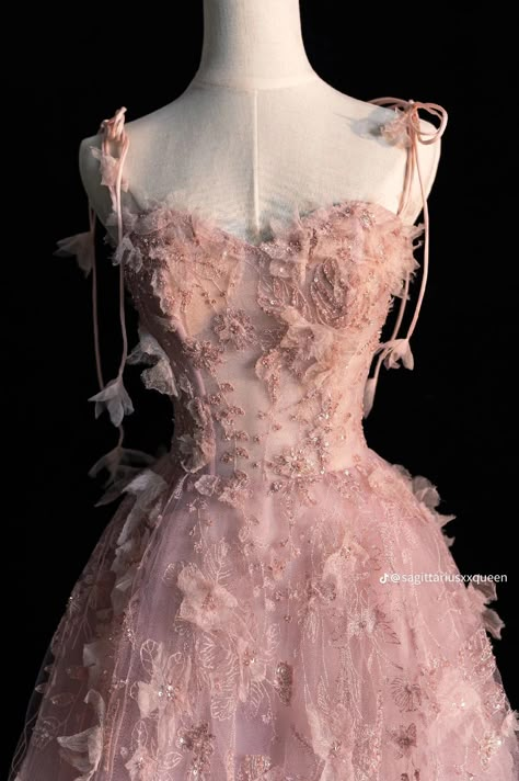 Pink Fairy Princess Dress, Fairy Prom Dress Fairytale, Pastel Pink Prom Dress Long, Pink Debut Dress, Pink Debut Gown, Peom Dresses, Debut Gowns 18th, Debut Gowns 18th Elegant, Gown For Debut