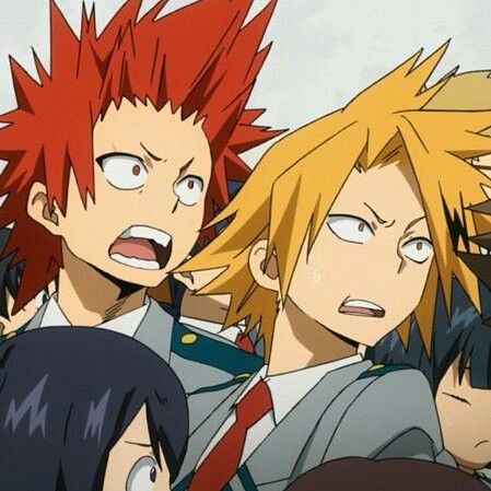 Kirishima eijirou x Kaminari denki #KiriKami Kirishima And Denki, Kirishima X Kaminari, Drawing Anime Bodies, Ketchup And Mustard, Human Pikachu, Boku No Academia, Denki Kaminari, Kirishima Eijirou, Mha Ships