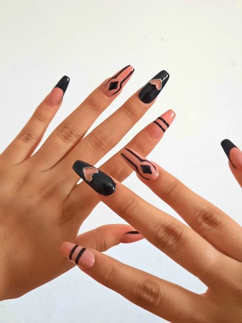 Jujutsu Kaisen Nails, Jjk Nails, Anime Nails, Nails Cute, Nice Nails, Inspired Nails, Summer 24, Dope Nails, Nails Nails