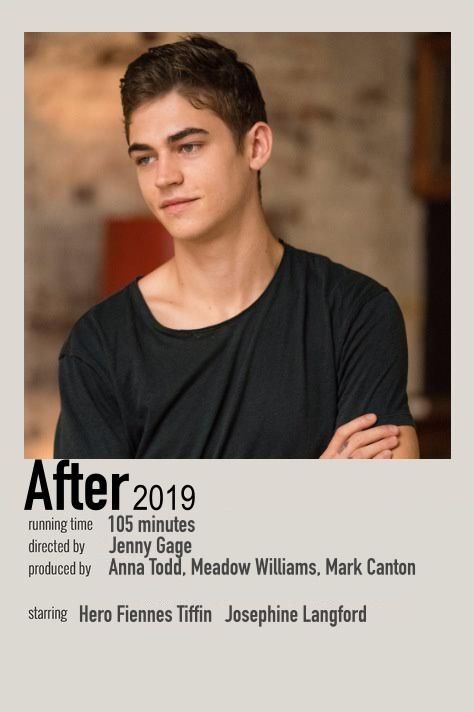 After Movie Poster, Hero Fiennes Tiffin Aesthetic, Boys Aesthetic Outfits, Hero Fiennes Tiffin Hardin, Movie Character Posters, Hot Hero, Character Poster, Iconic Movie Posters, Film Posters Minimalist