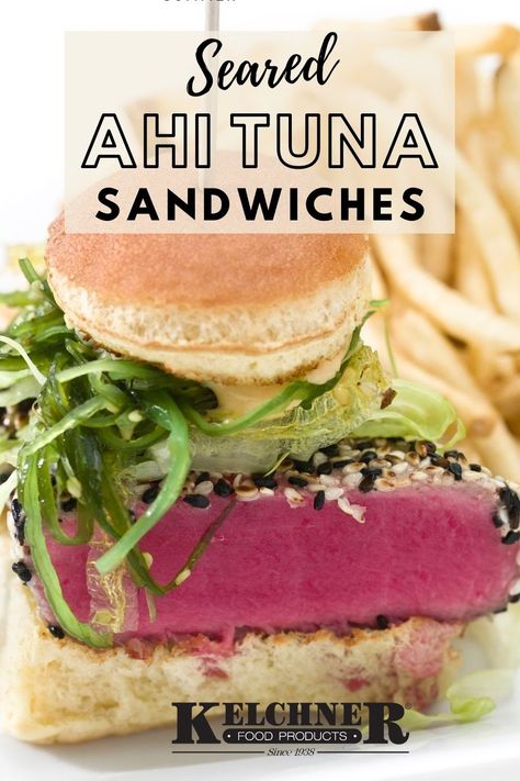 Seared Tuna Sandwich, Ahi Tuna Steak Sandwich, Ahi Tuna Sandwich Recipe, Tuna Steak Sandwich, Grilled Tuna Sandwich, Ahi Tuna Sandwich, Tuna Burger Recipe, Tuna Sandwich Recipes, Seared Tuna Steaks