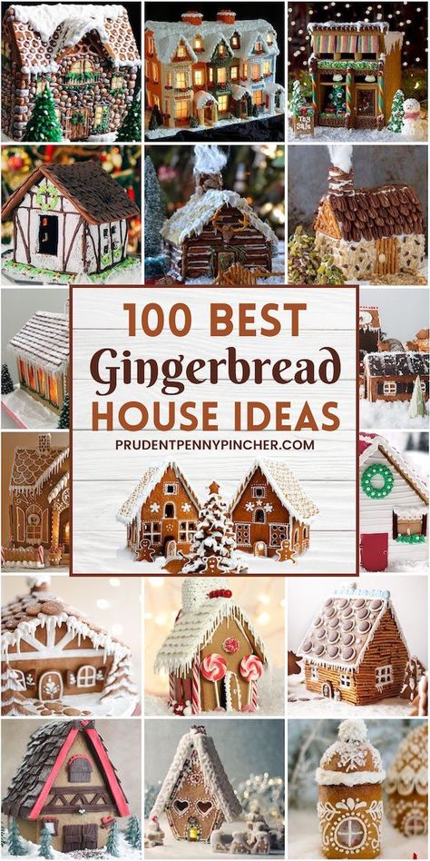 Best Gingerbread House, Christmas Gingerbread Houses, Gingerbread House Icing, Graham Cracker Gingerbread House, Easy Gingerbread House, Homemade Gingerbread House, Gingerbread House Ideas, Gingerbread House Candy, Ginger Bread House Diy