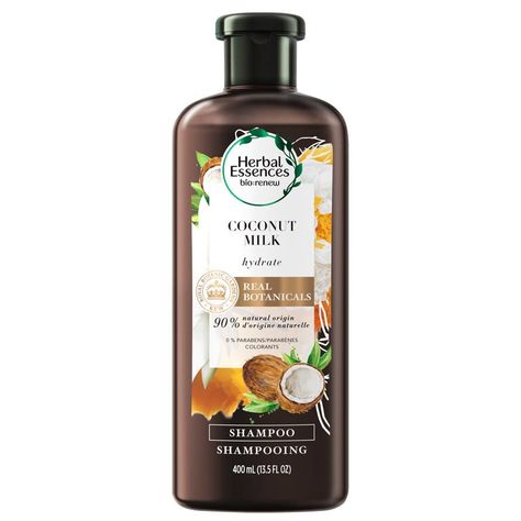 Coconut Milk For Hair, Coconut Milk Conditioner, Herbal Essence Shampoo, Drugstore Shampoo, Coconut Conditioner, Procter And Gamble, Coconut Milk Shampoo, Herbal Essences, Hydrating Shampoo