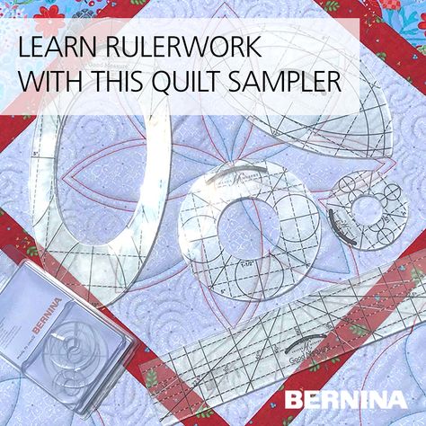 Rulerwork Quilting, Quilting Motifs, Ruler Quilting, Amanda Murphy Ruler Work, Ruler Work Quilting, Quilting With Rulers On Domestic Machine, Longarm Ruler Work, Gammill Statler Longarm Quilting, Machine Quilting Tutorial