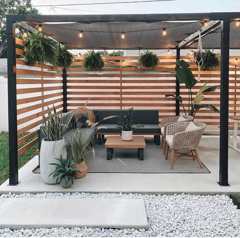 Design Per Patio, Modern Patio Design, Backyard Renovations, Backyard Remodel, Patio Garden Design, Have Inspiration, Outdoor Gardens Design, Outdoor Decor Backyard, Backyard Garden Design