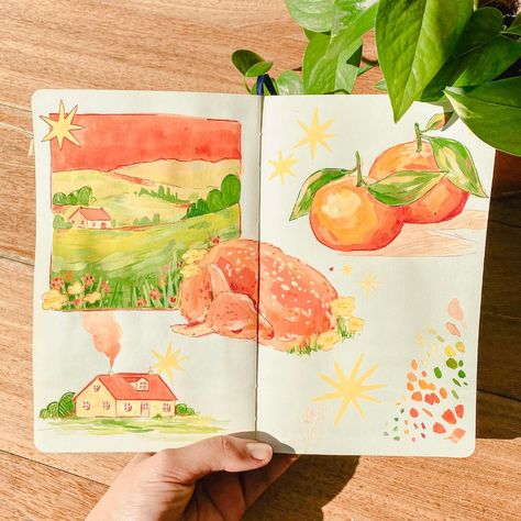 Sketchbook Spread, Oil Pastel Paintings, Artist Sketchbook, Watercolor Sketchbook, Crayon Art, Beating Heart, Sketch Inspiration, Learn Art, Sketchbook Journaling