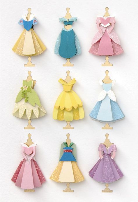 Felt Book Patterns, Halloween Pop Up Cards, Princess Pinata, Disney Princess Crafts, Paper Dress Art, Disney Birthday Card, Joy Birthday, Happy Halloween Cards, Disney Princess Room