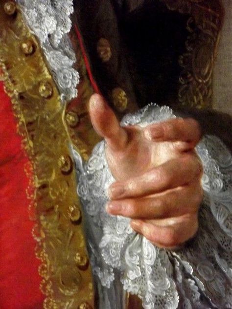 Charles-Antoine Coypel (1694–1752), Philippe Coypel (1703-1777), brother of the painter, 1732 At the Louvre Detail Close Up Art, Fra Angelico, Show Of Hands, Painting Details, Alexandre Dumas, Wars Of The Roses, Tudor Rose, Art Details, The Painter