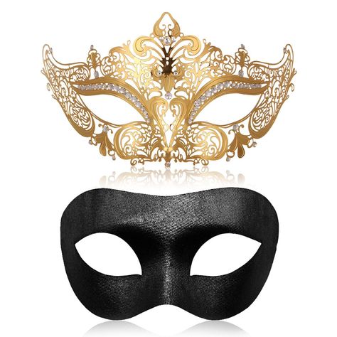 Masquerade mask makeup