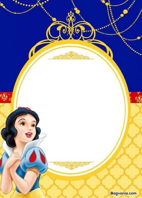 Free Printable Snow White Birthday Invitations – Bagvania FREE Printable Invitation Template White Birthday Invitations, Snow White Invitations, Snow White Mirror, Snow White Birthday Party, Free Printable Invitations Templates, Snow White Birthday, Princess Birthday Invitations, Snow White Party, Snow White Disney