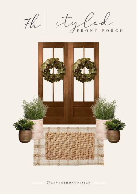 Styled fall front porch Studio mcgee, mcgee and co, target finds, front porch decor, planters, fall wreaths Follow my shop @SeventhDayDesign on the @shop.LTK app to shop this post and get my exclusive app-only content! #liketkit #LTKstyletip #LTKhome #LTKSeasonal @shop.ltk https://liketk.it/4hZPl Mcgee Front Porch, Fall Leaf Wreath, Fall Front Door Decor, Mcgee And Co, Fall Leaf Wreaths, Fall Front Door, Front Porch Decor, Fall Front Porch, Target Finds