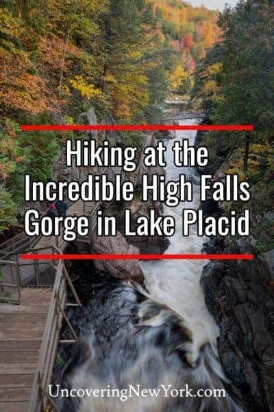 Hiking High Falls Gorge in Lake Placid, NY Lake Placid New York Summer, Lake Placid New York, Lake Placid Ny, New York State Parks, Lake George Village, Summer Vacation Spots, East Coast Road Trip, York Travel, Autumn In New York