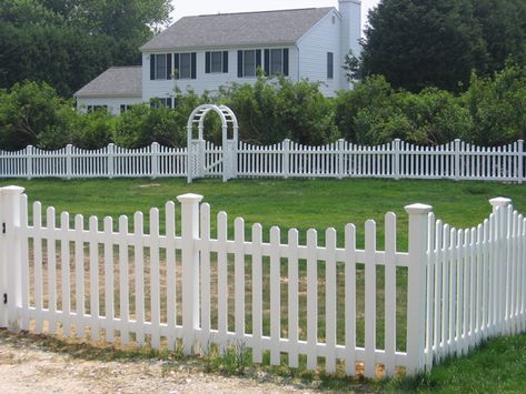 VINYL FENCING\ | Vinyl Fencing Wpc Fence, Fence House, Garden Trellis Designs, Top Types, Deck Fence, Alan Titchmarsh, Garden Gates And Fencing, Vinyl Fencing, Pvc Fence