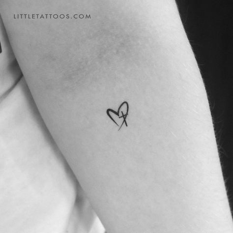 Small Cross Ankle Tattoo, Bless Your Heart Tattoo, Small Memorial Tattoos Baby, Meaningful Mini Tattoos For Women, Small Star Tattoos For Women, Mother Daughter Small Tattoos, Mini Tattoos Music, Small Tattoos For Lost Loved Ones, Small Collarbone Tattoos For Women