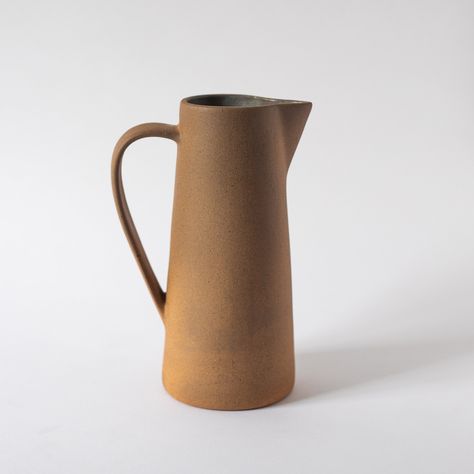 Top offer of the season! Tall Pitcher. #cozyhome #homedecoration #homedecor #chichome #trendyhome #shopbyamrii #holisticdesign #homedesign #homedecorideas #interiorinspo Vase Ceramics, Wild Clay, Heath Ceramics, Pottery Projects, Hanging Picture Frames, Pottery Inspo, Pottery Pitcher, Ceramic Inspiration, Candle Tray