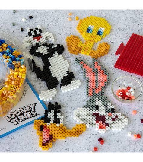 Pattern Sheet, Yosemite Sam, Looney Tunes Cartoons, Beads Designs, Bead Projects, Diy Perler Beads, Painting Accessories, Beading Tools, Perler Beads Designs