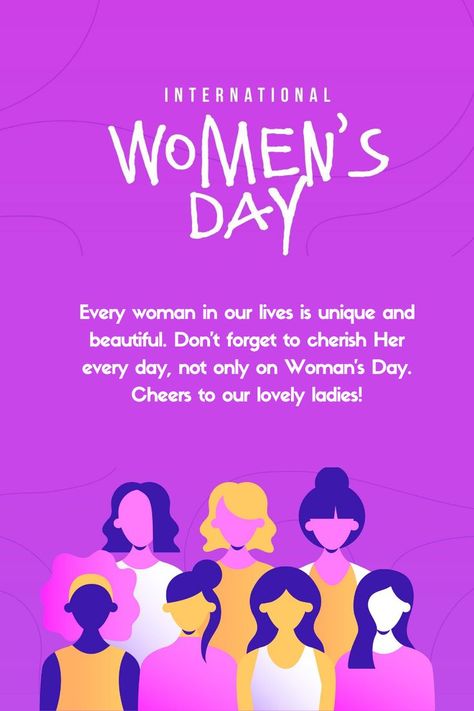 Happy Women's Day! International Women's Day Wishes, Colour Journal, Words In Different Languages, Womens History, Happy Womens, Kohli Wallpapers, Womens Month, Podcast Cover, Birthday Post