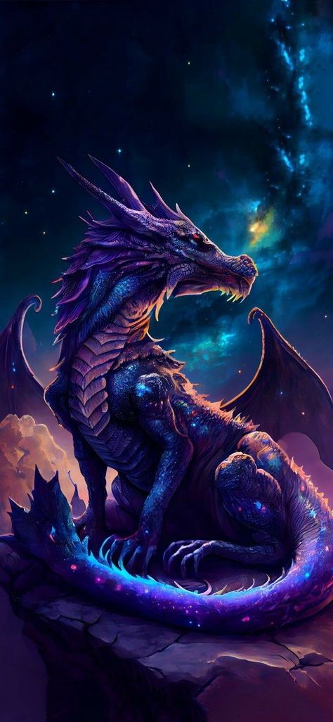 Cool Dragon Pictures, Dragon Wallpapers, Galaxy Dragon, Dragon Mobile, Space Dragon, Elemental Dragons, Dark Dragon, Dragon Wallpaper, Dragon Wallpaper Iphone