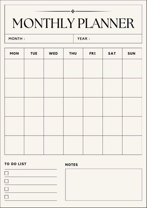 THATgirl Monthly Planner Time Table Template Aesthetic, Kilonotes Template, Month Planner Template, Goodnotes Monthly Planner, Monthly Schedule Template, Digital Planner Template, Goodnotes Template, Undated Monthly Planner, Monthly Planner Template