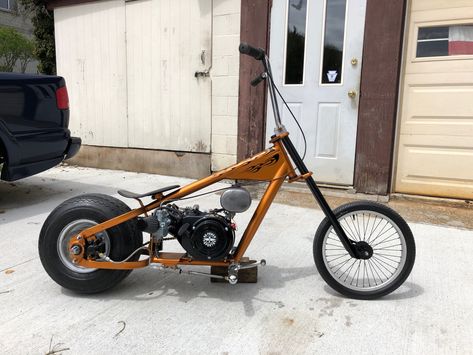 Mini Chopper Motorcycle, Hayabusa Motorcycle, Bike Chopper, Мотоциклы Harley Davidson, Go Kart Plans, Mountain Bike Handlebars, Custom Paint Motorcycle, Mini Chopper, Mini Bikes