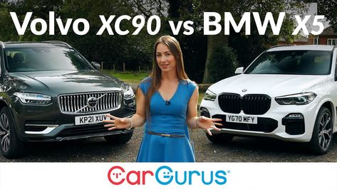 Volvo XC90 vs BMW X5: Plug-in hybrid SUVs go head-to-head Plug In Hybrid Suv, Volvo Xc90, Rear Seat, Bmw X5, Volvo, The Uk, Suv, On Sale, Bmw