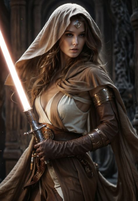 Star Wars Photography, Jedi Armor, Female Jedi, Jedi Cosplay, Star Trek Crew, Anime Show, Marvel Superheroes Art, Star Wars Characters Pictures, Star Wars Outfits