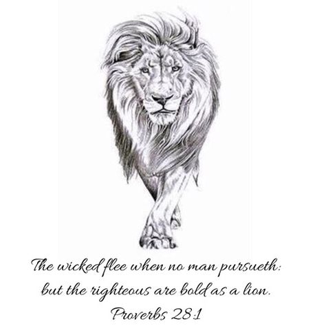 Lion Tattoo Quotes, Christian Inspired Tattoos For Women, Be Brave Be Strong Tattoo Elephant Lion, Lion Of Judah Tattoo For Women, Lion Of Judah Tattoo, Anna Tattoo, Tattoo About Strength, Biblical Tattoos, Strong Tattoos