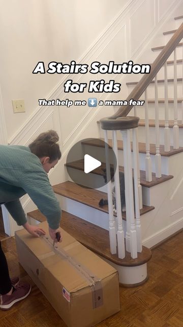 107K views · 1K likes | Marlee B. | Working Mom Life on Instagram: "UPDATE: LINK IN STORIES & HIGHLIGHTS I can’t get over these. No nails, removable with non-damaging adhesive, stain resistant, slip reducing carpet stair treads. If you have small kids (or you’re clumsy like me) and you’re looking for a solution to reduce falls and cushion tushies on the way down, this is it!   Comment “Treads” below and I’ll DM you the link. 🔗   Also, it’s just me sending the link! No automation so it may take a little time, but I promise I’ll get it to you. 😊  #workingmom #momlife #homelife #homefinds #lifewithkids" Carpet On Steps Ideas, Behind Stairs Ideas, No Slip Stairs, Hardwood Stairs To Carpet Transition, Remove Stair Carpet, Carpet Stair Treads Ideas, Stairs No Carpet, Stair Covering Ideas, Stair Treads Ideas