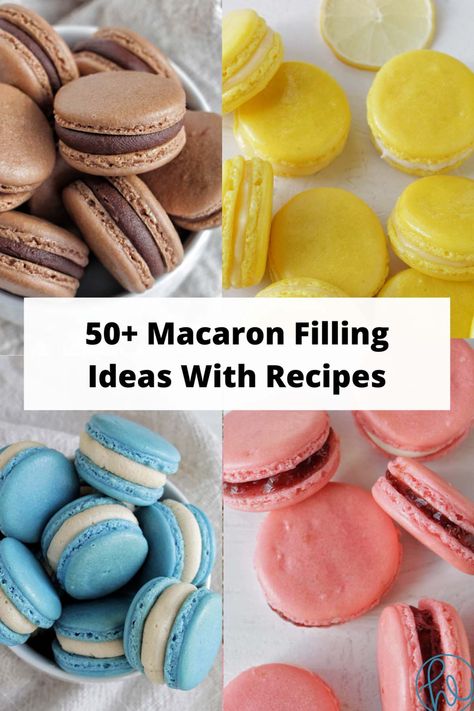 Macaron Filling Ideas, Macarons Filling Recipe, Macaroon Filling, Easy Macaroons Recipe, Making Macarons, French Macaroon Recipes, Chocolate Swiss Meringue Buttercream, Macaron Template, Nutella Buttercream