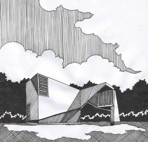 Module Design, Architecture Drawing Sketchbooks, Cerave Moisturizing Cream, Perspective Drawing Architecture, Architecture Sketchbook, Architecture Design Sketch, Architecture Design Drawing, Interior Sketch, Perspective Art