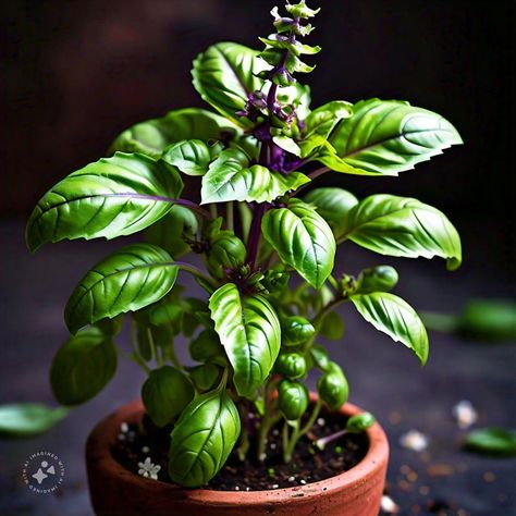 Holy basil Oregano Plant, Holy Basil, Oregano, Basil, Herbs