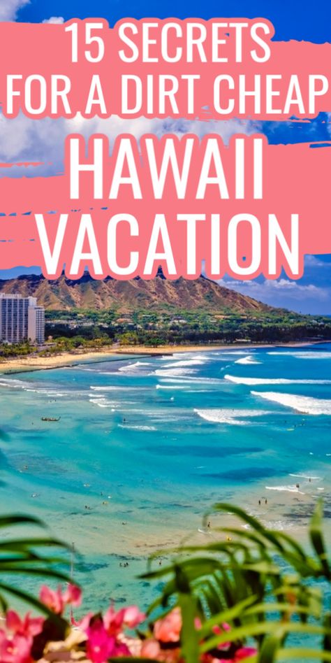 Planning a budget vacation to Hawaii in 2020? These great cheap Hawaiian vacation tips will save you SO much on travel in Hawaii. #Hawaii #budgettravel #travel #cheapvacation Vacation To Hawaii, Hawaii Vacation Tips, Hawaii Trip Planning, Maui Hawaii Vacation, Hawaiian Travel, Oahu Vacation, Hawaii Travel Guide, Visit Hawaii, Budget Vacation