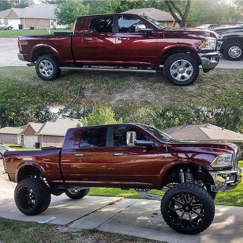 Beautiful transformation please tag the owner #nastytrucksnation #truckporn Follow us @nastytrucksnation Dodge Diesel Trucks, Custom Lifted Trucks, Dodge Diesel, Chevy Diesel Trucks, Cummins Trucks, Truck Diy, Trucks Lifted Diesel, Diesel Mechanics, Duramax Diesel