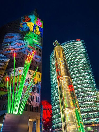 ღღ Berlin, Germany ~ Potsdamer Platz @ Festival of Lights 2013 | Berlin, Tiergart… | Sven Hilscher | Flickr Festival Of Lights, Festival Lights, Berlin Germany, Fair Grounds, The City, Berlin, Germany, Festival, Lighting