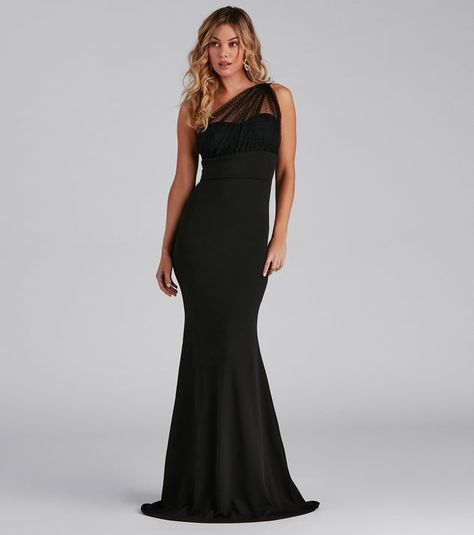 Black dress formal