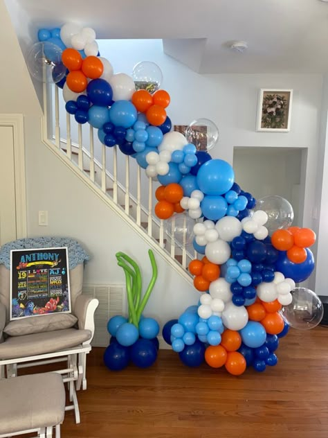 Finding Nemo Birthday Decorations, Dory 2nd Birthday Party, Nemo And Dory Birthday Party Ideas, Finding Nemo Birthday Party Ideas For Girl, Finding Nemo 2nd Birthday Party, Finding Nemo 1st Birthday Party Ideas, Nemo 2nd Birthday Party, Nemo Second Birthday Party, Nemo Party Ideas