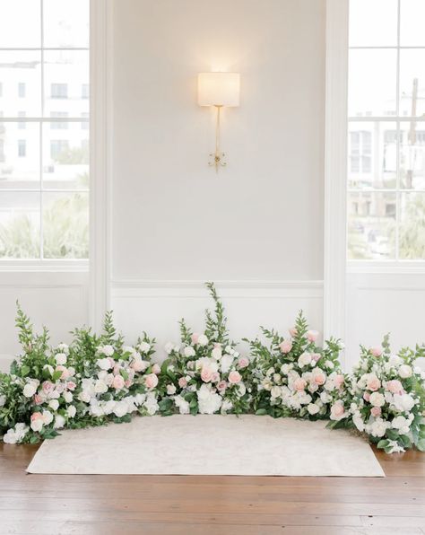 Ceremony Ground Arch, Chuppah Flowers, Altar Arrangement, Return Labels, Wedding Arch Flowers, Floral Swag, Greenery Garland, Flower Studio, Ceremony Arch