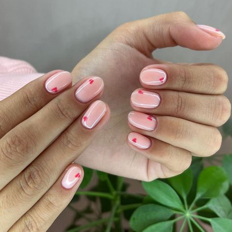 Monochrome Short Nails, Monochrome Nails, Nail Falling Off, Short French Nails, Summer Nail Art Designs, Fruit Designs, Short French, Summer Nail Art, French Manicure Nails