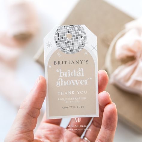 Bridal Shower Retro, Retro Bridal Showers, Library Shop, Bridal Shower Tags, Bridal Favors, Shower Inspiration, Party Favor Tags, Hen Do, Bridal Shower Theme